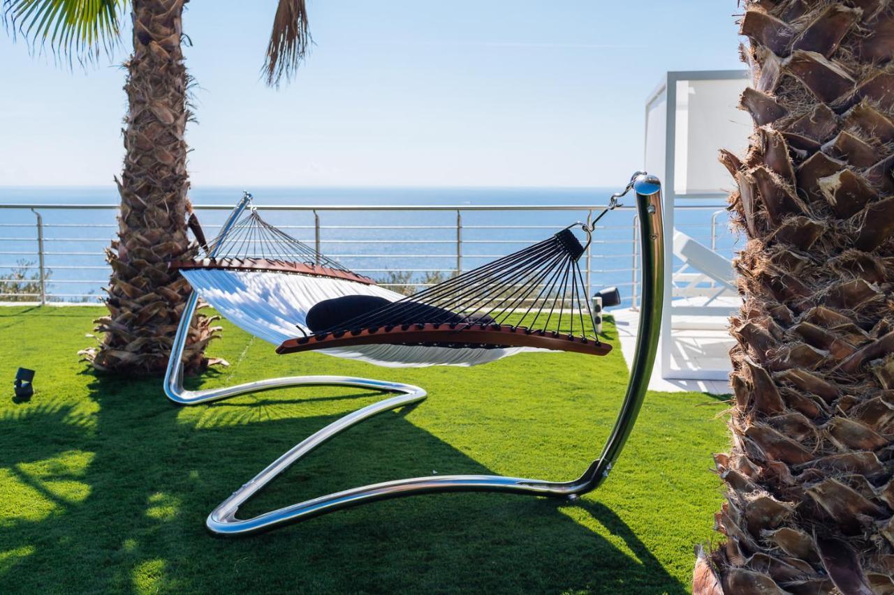 Villa Sabrina Riviera Dei Fiori A Picco Sul Mare Con Piscina Privata ,Wellness & Spa Imperia Exteriör bild
